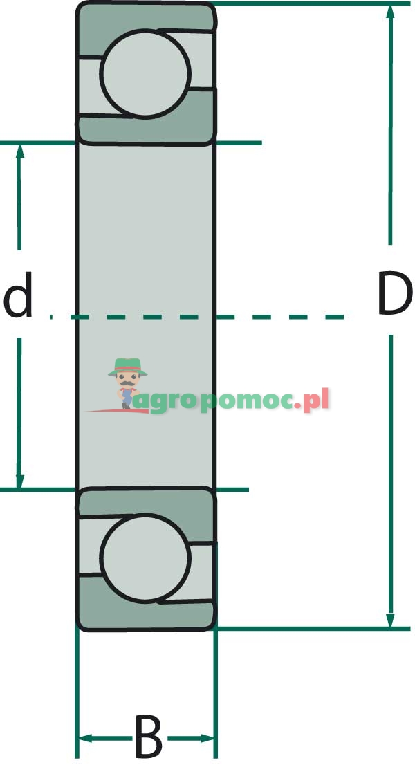 FAG Angular-contact ball bearing | zdjęcie nr 2